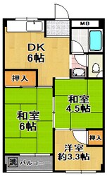 クラモトマンションの物件間取画像